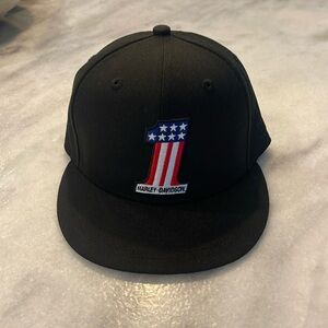 Black Harley Davidson hat